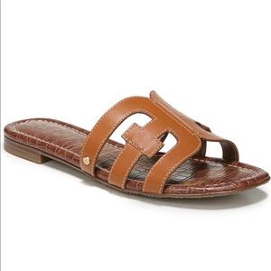 Sam Edelman Bay Sandal Cutout Saddle Leather